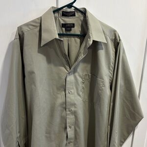 Cambridge Classics Men's Sage Green Dress Shirt